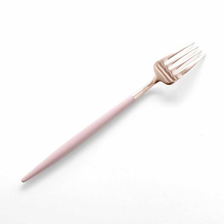 クチポール（Cutipol） GOA/ゴア ピンクマットローズゴールド ディナー/テーブルフォーク [ネコポス対応可(18点まで)]