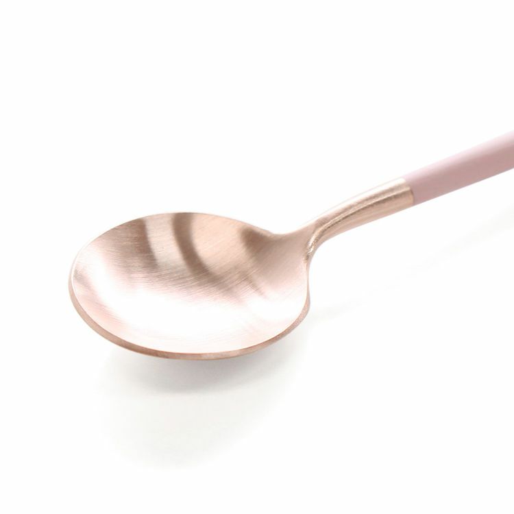 クチポール（Cutipol） GOA/ゴア ピンクマットローズゴールド コーヒー/ティー スプーン [ネコポス対応可(18点まで)]