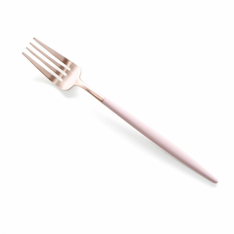 クチポール（Cutipol） GOA/ゴア ピンクマットローズゴールド ディナー6点セット ギフトボックス(化粧箱付)