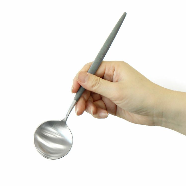 クチポール（Cutipol） GOA/ゴア グレー ディナースプーン [ネコポス対応可(18点まで)]