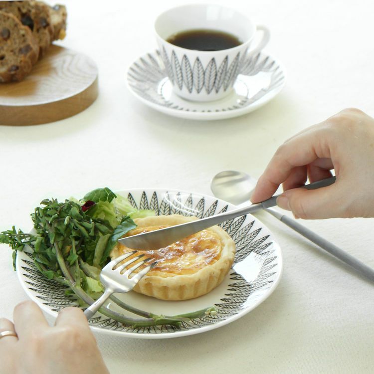 クチポール（Cutipol） GOA/ゴア グレー デザート3点セット（デザートナイフ・デザートフォーク・デザートスプーン） [ネコポス対応可(6セットまで)]