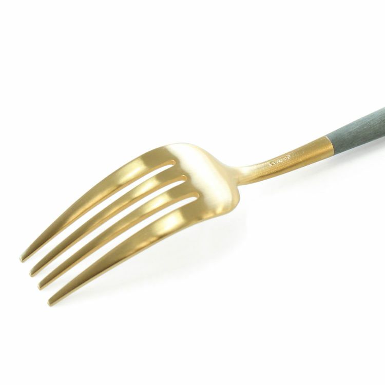 クチポール（Cutipol） GOA/ゴア グレーマットゴールド ディナーフォーク [ネコポス対応可(18点まで)]