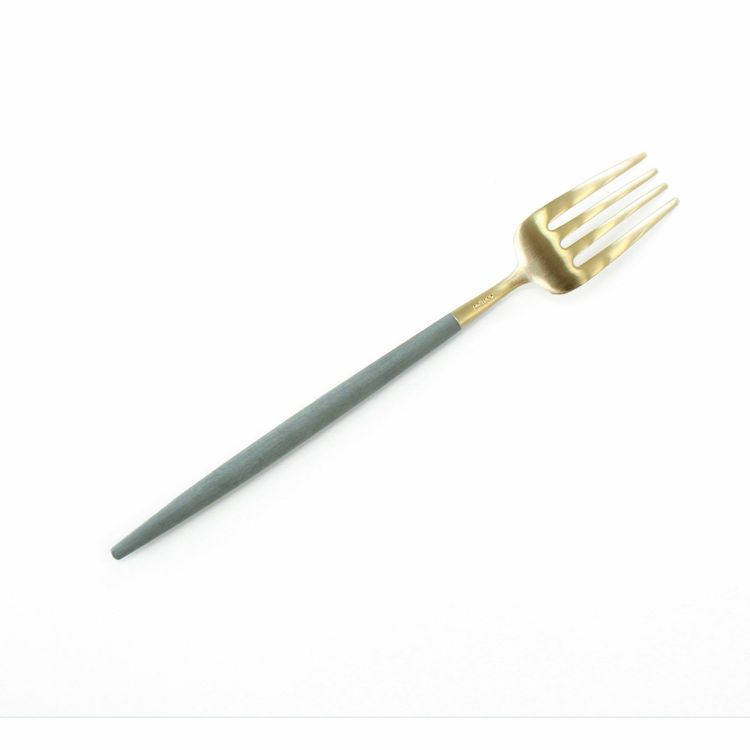 クチポール（Cutipol） GOA/ゴア グレーマットゴールド デザートフォーク [ネコポス対応可(18点まで)]