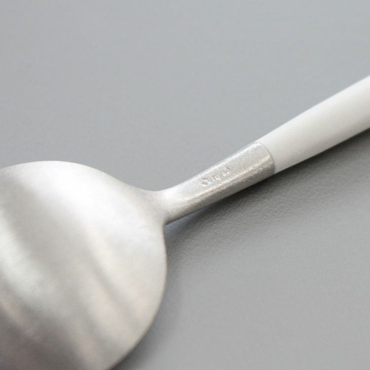 クチポール（Cutipol） GOA/ゴア ホワイト  ロングドリンクスプーン [ネコポス対応可(18点まで)]