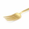 クチポール（Cutipol） MOON MATT/ムーンマット ゴールド デザートフォーク [ネコポス対応可(18点まで)]