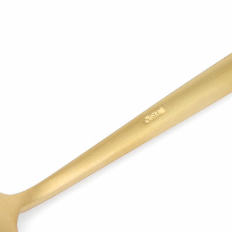 クチポール（Cutipol） MOON MATT/ムーンマット ゴールド デザートスプーン [ネコポス対応可(18点まで)]