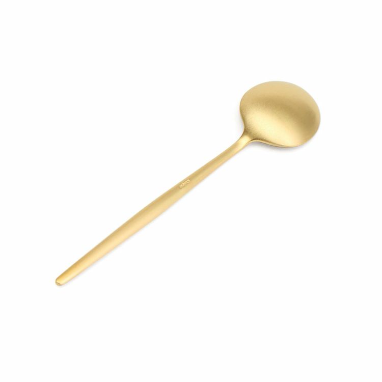 クチポール（Cutipol） MOON MATT/ムーンマット ゴールド コーヒー／ティースプーン [ネコポス対応可(18点まで)]