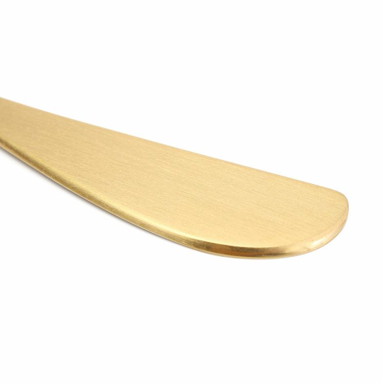 クチポール（Cutipol） MOON MATT/ムーンマット ゴールド バターナイフ [ネコポス対応可(18点まで)]
