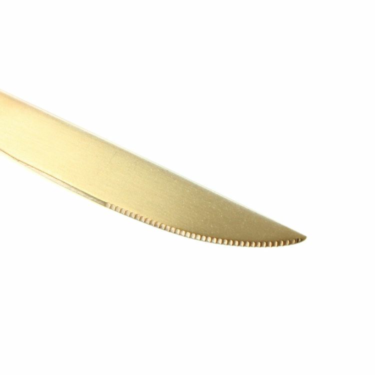 クチポール（Cutipol） DUNA/デュナ ゴールド デザートナイフ [ネコポス対応可(18点まで)]