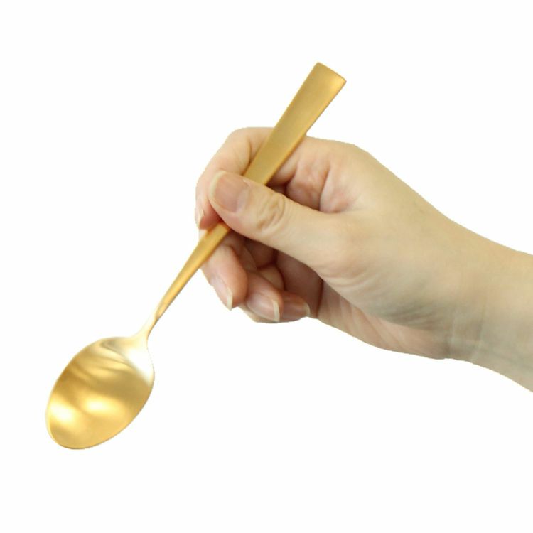クチポール（Cutipol） DUNA/デュナ ゴールド デザートスプーン [ネコポス対応可(18点まで)]