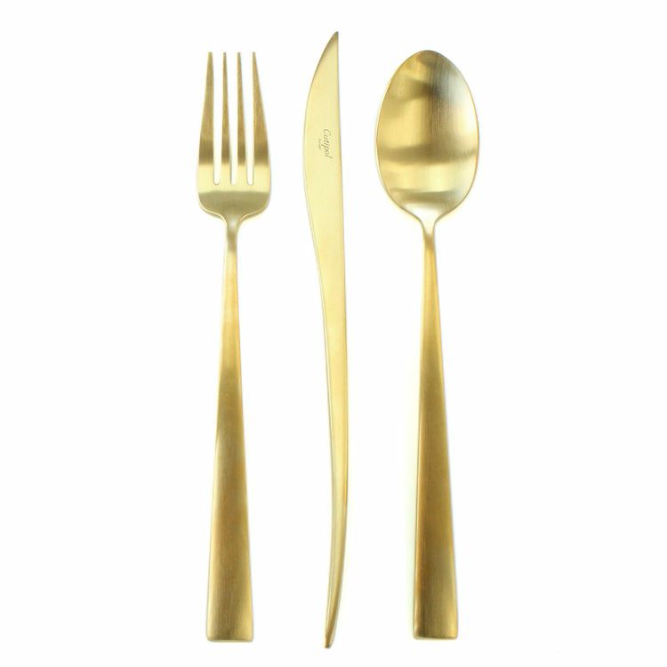 クチポール（Cutipol） DUNA/デュナ ゴールド ディナー6点セット ギフトボックス(化粧箱付)