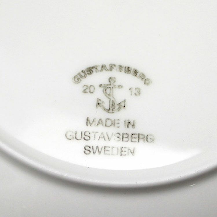 グスタフスベリ（Gustavsberg） スピサリブ/Spisa Ribb プレート 18cm 【復刻版】