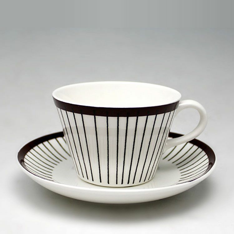 グスタフスベリ（Gustavsberg） スピサリブ/Spisa Ribb コーヒーカップ＆ソーサー 【復刻版】