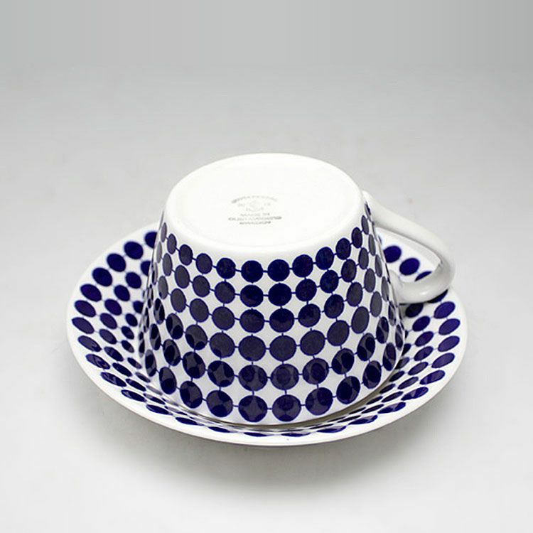 グスタフスベリ（Gustavsberg） アダム/Adam ティーカップ＆ソーサー 【復刻版】