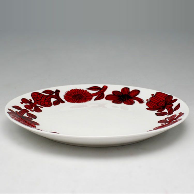 グスタフスベリ（Gustavsberg） レッドアスター/Red Aster プレート 22cm 【復刻版】