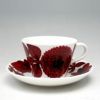 グスタフスベリ（Gustavsberg） レッドアスター/Red Aster コーヒーカップ＆ソーサー 【復刻版】