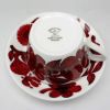 グスタフスベリ（Gustavsberg） レッドアスター/Red Aster ティーカップ＆ソーサー 【復刻版】