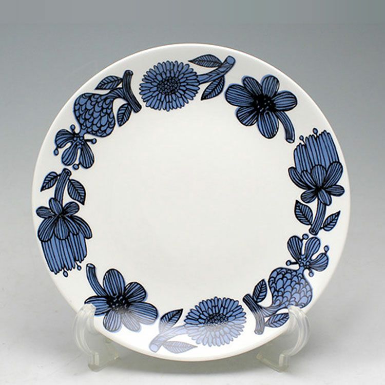 グスタフスベリ（Gustavsberg） ブルーアスター/Blue Aster プレート 22cm 【復刻版】