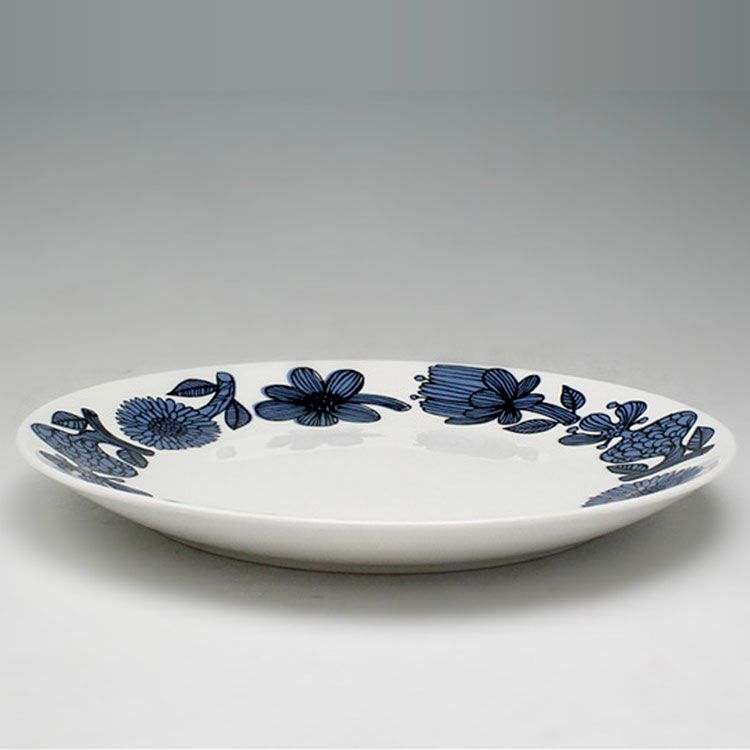 グスタフスベリ（Gustavsberg） ブルーアスター/Blue Aster プレート 22cm 【復刻版】