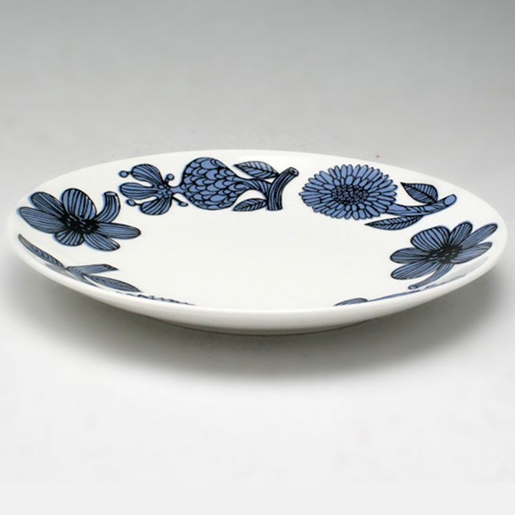 グスタフスベリ（Gustavsberg） ブルーアスター/Blue Aster プレート 18cm 【復刻版】