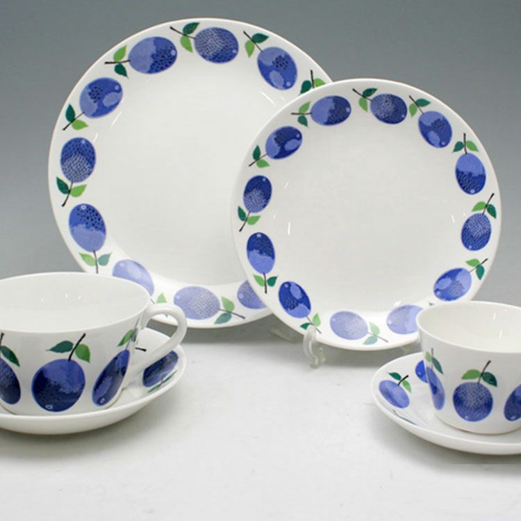 グスタフスベリ（Gustavsberg） プルーヌス/Prunus コーヒーカップ＆ソーサー 【復刻版】