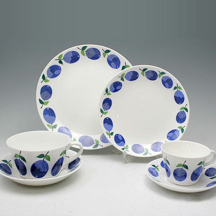 グスタフスベリ（Gustavsberg） プルーヌス/Prunus ティーカップ＆ソーサー 【復刻版】