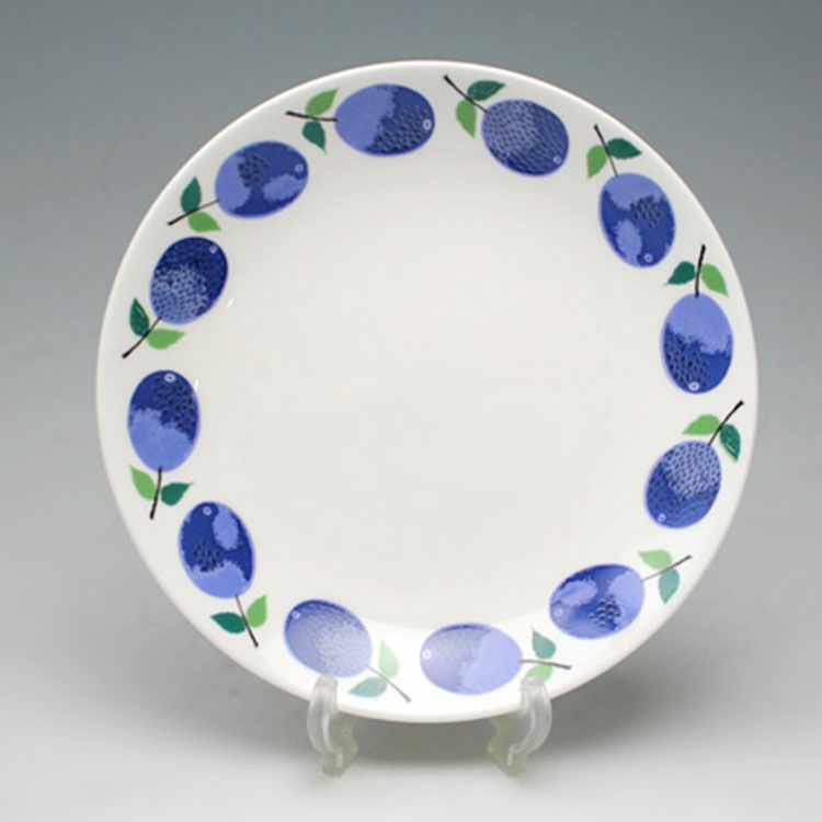 グスタフスベリ（Gustavsberg） プルーヌス/Prunus コーヒーカップ＆ソーサー + プレート 18cm 【復刻版】