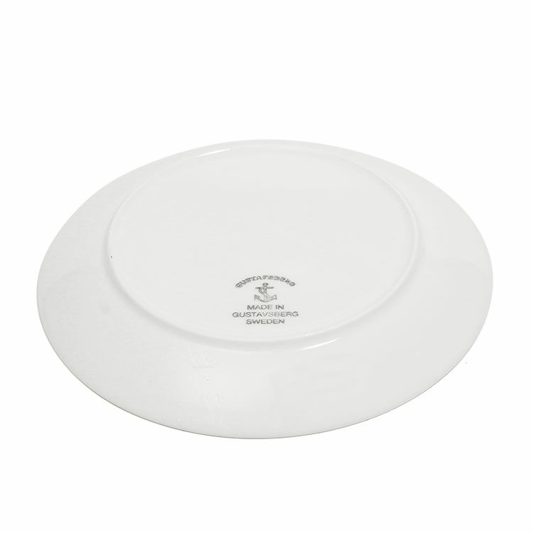 グスタフスベリ（Gustavsberg） サリックス/Salix ブラック プレート 18cm 【復刻版】