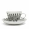 グスタフスベリ（Gustavsberg） サリックス/Salix ブラック コーヒーカップ＆ソーサー 【復刻版】