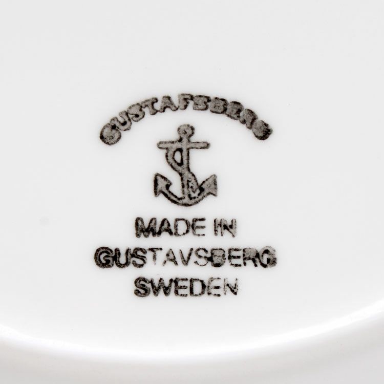 グスタフスベリ（Gustavsberg） トゥールトゥール/Turtur プレート 22cm 【復刻版】