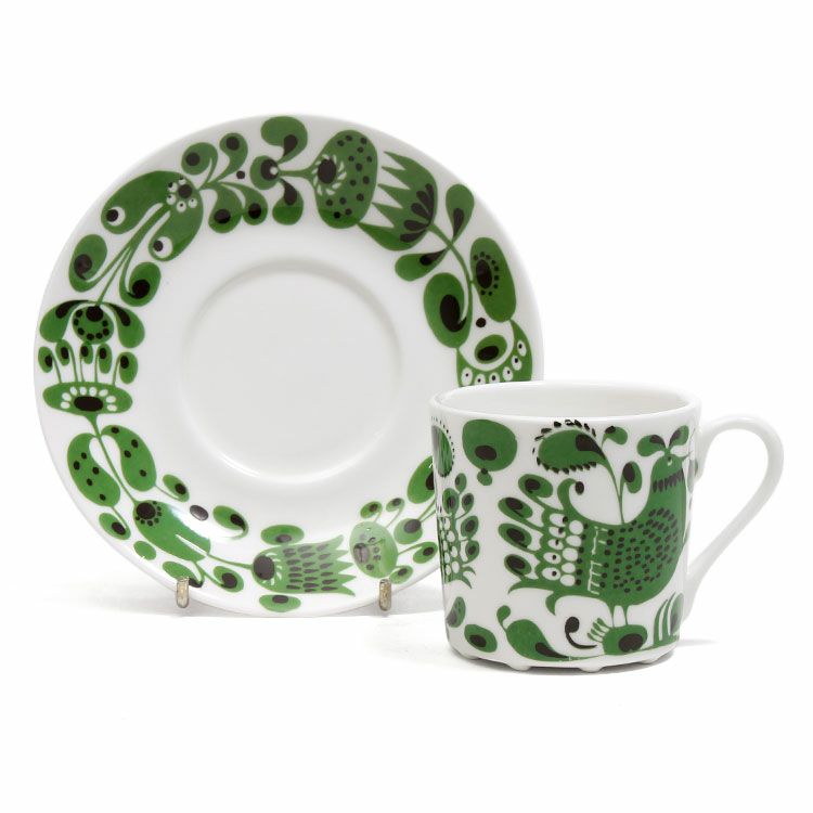 グスタフスベリ（Gustavsberg） トゥールトゥール/Turtur コーヒーカップ＆ソーサー 【復刻版】