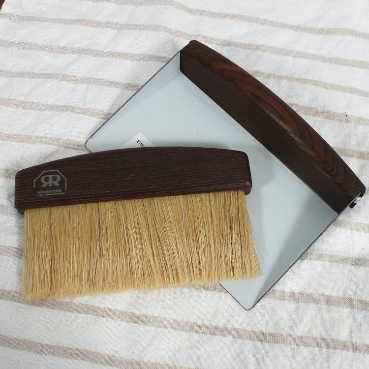 レデッカー（REDECKER）  サーモウッド テーブルスウィーピングセット(白豚毛)