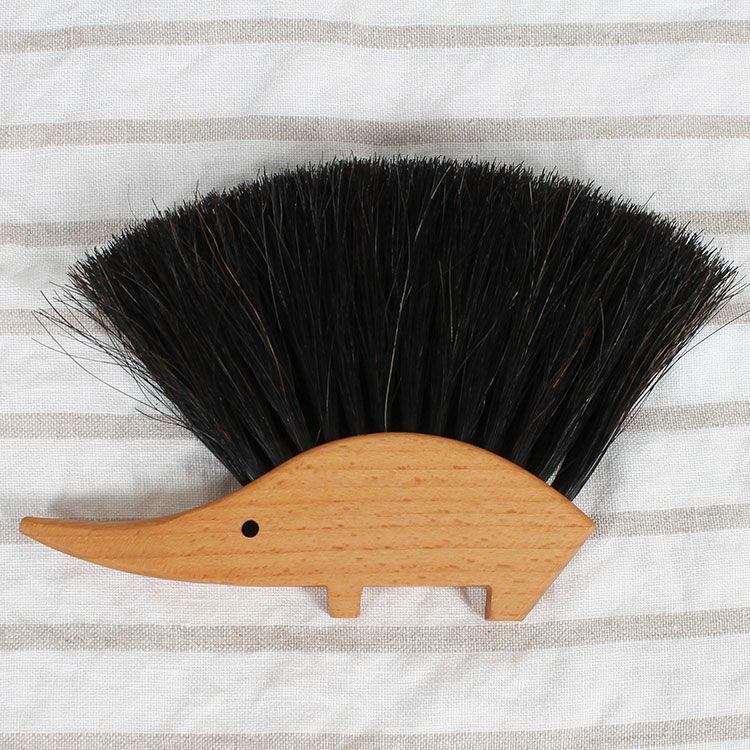 レデッカー（REDECKER） はりねずみのテーブルブラシ(馬毛) 11.5 x 14 cm