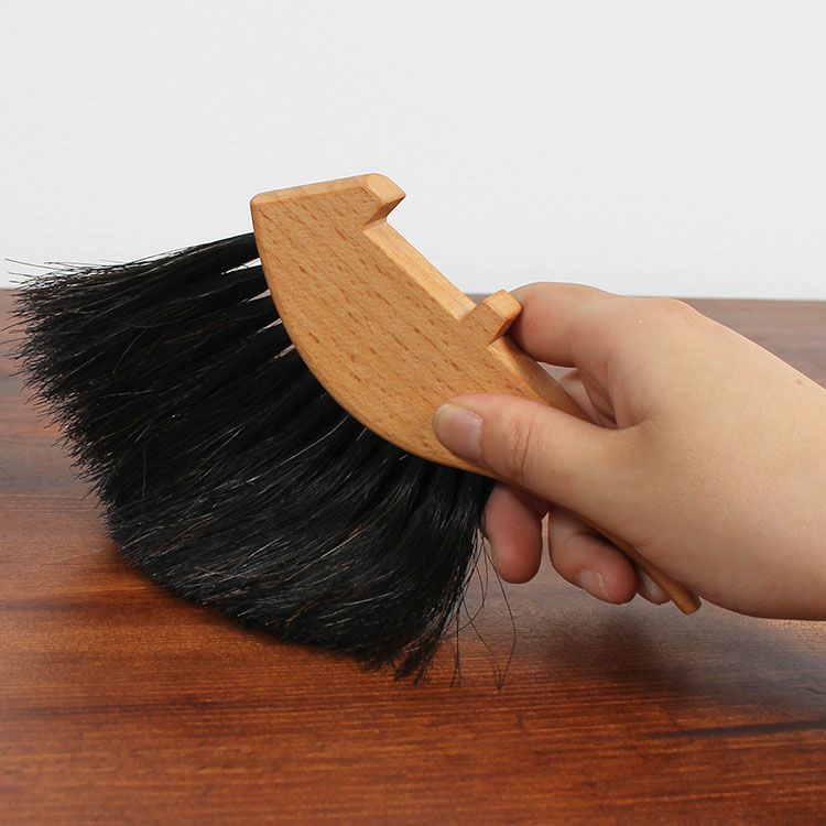 レデッカー（REDECKER） はりねずみのテーブルブラシ(馬毛) 11.5 x 14 cm