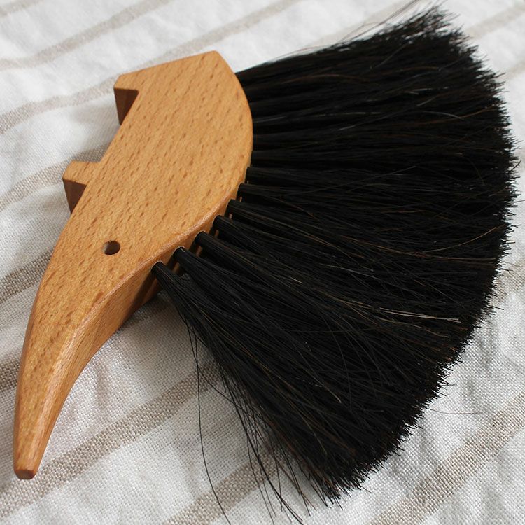 レデッカー（REDECKER） はりねずみのテーブルブラシ(馬毛) 11.5 x 14 cm