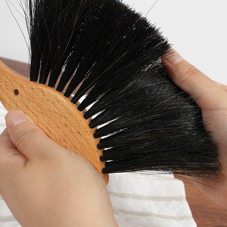 レデッカー（REDECKER） はりねずみのテーブルブラシ(馬毛) 11.5 x 14 cm