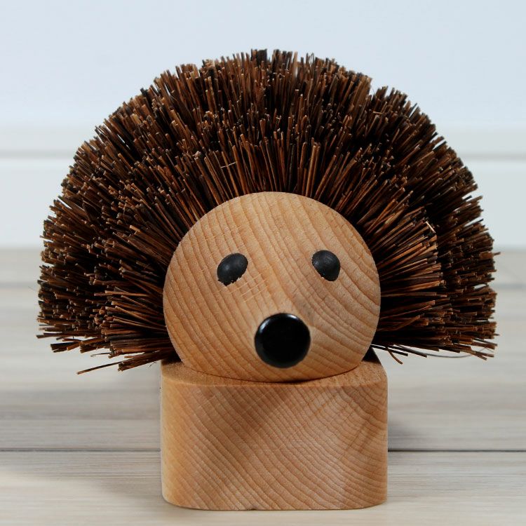 レデッカー（REDECKER） はりねずみのドアストッパー 泥落としブラシ付き