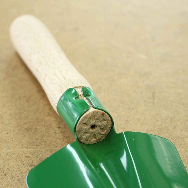 レデッカー（REDECKER） シャベル 緑 ウッドハンドル 21cm