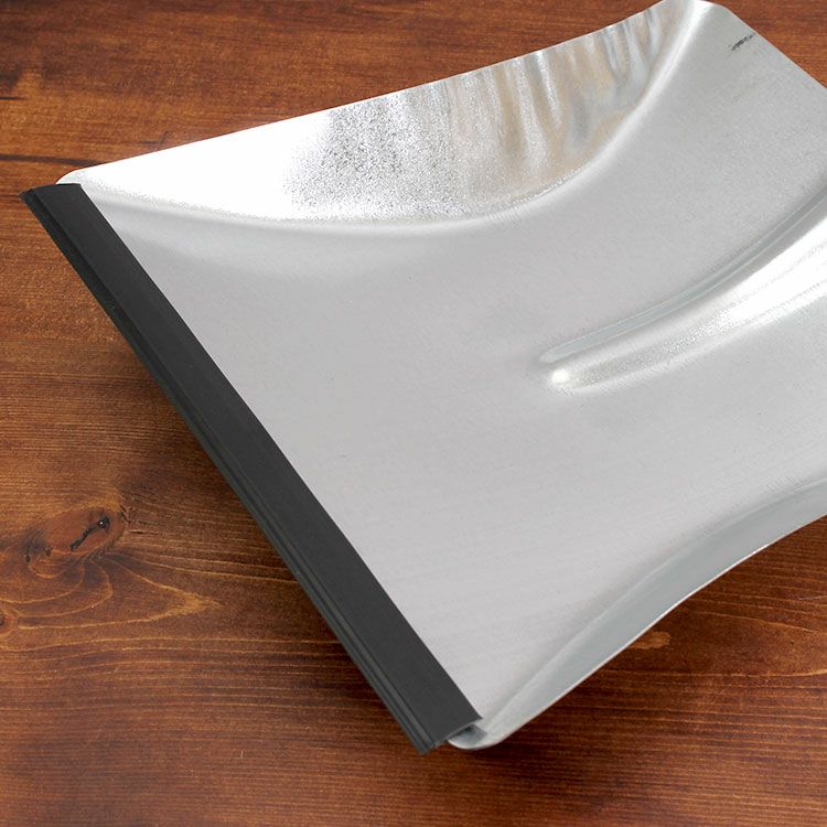 レデッカー（REDECKER） ウッド柄のスコップちりとり(亜鉛メッキ)