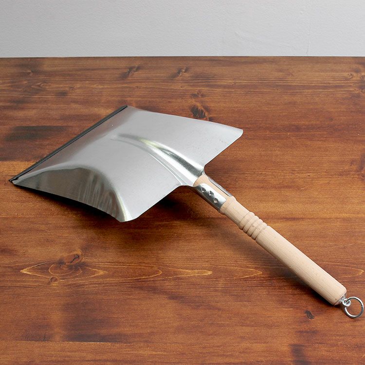 レデッカー（REDECKER） ウッド柄のスコップちりとり(亜鉛メッキ)