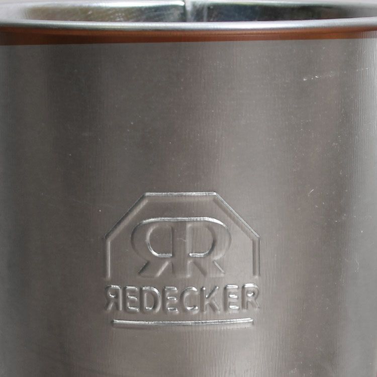 レデッカー（REDECKER）  シルバー ブリキの小物入れ（バケツ）