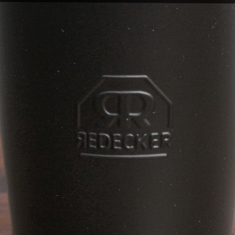 レデッカー（REDECKER）  ブラック ブリキの小物入れ（バケツ）