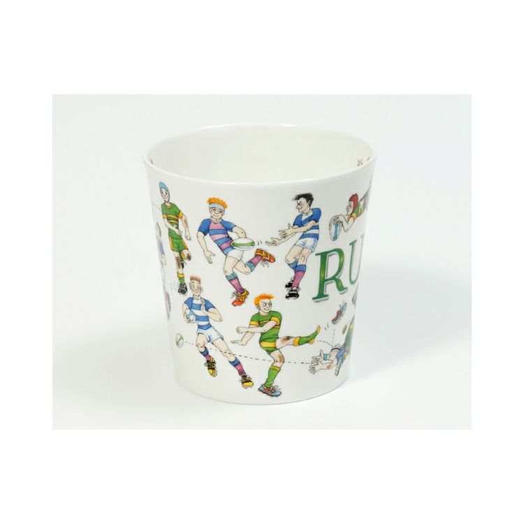 ダヌーン（Dunoon） マグカップ CAIRNGORM ラグビー珍プレー SPORTING ANTICS RUGBY