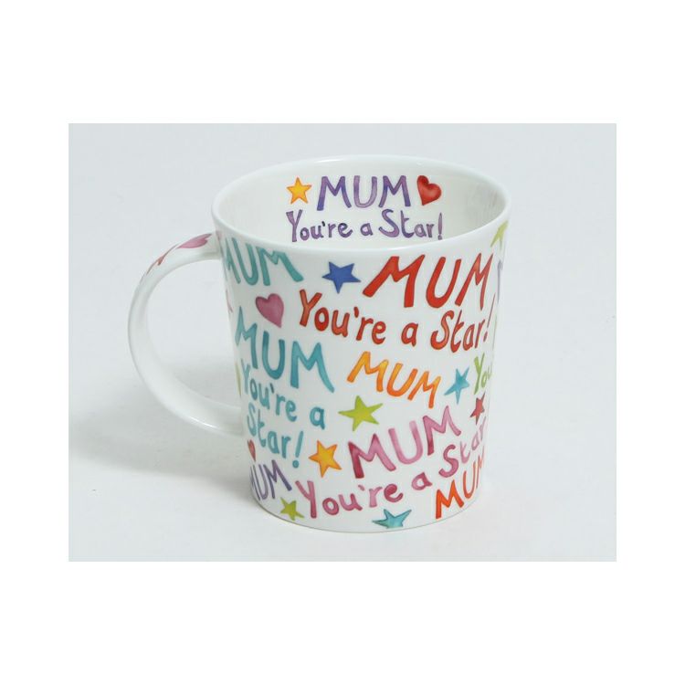 ダヌーン（Dunoon） マグカップ LOMOND ママが一番素敵！ MUM YOU'RE A STAR