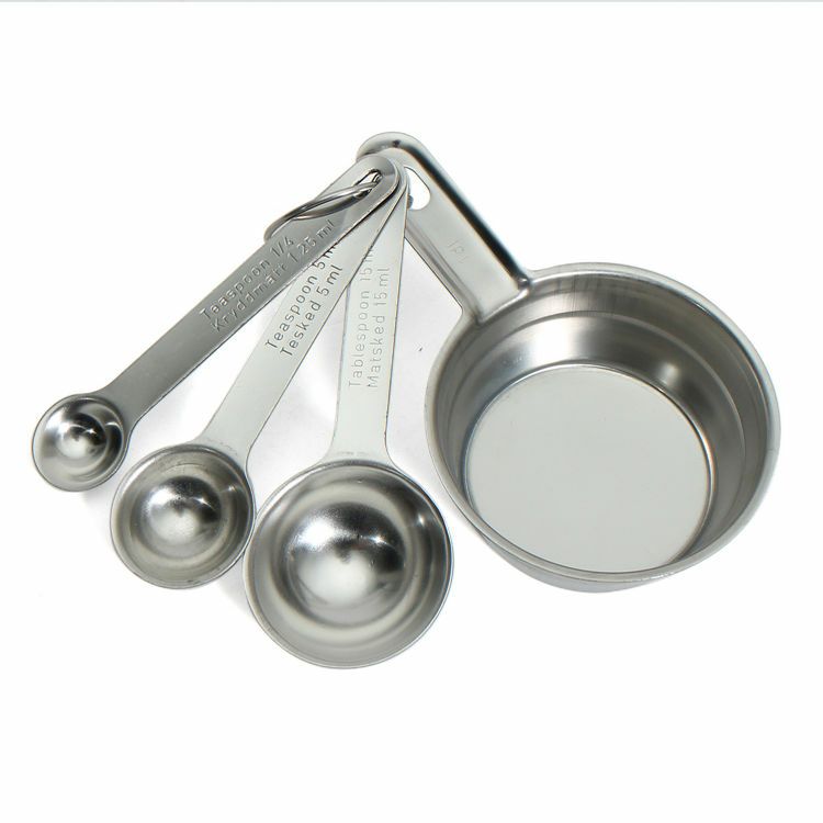 リンデン（Linden） 計量カップ＆スプーン 4ｐｃｓセット