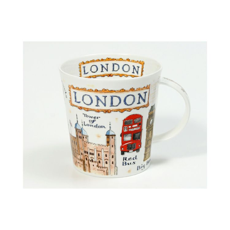 ダヌーン（Dunoon） マグカップ CAIRNGORM ロンドン名所めぐり LONDON