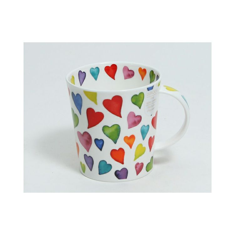 ダヌーン（Dunoon） マグカップ LOMOND レインボーハート WARM HEARTS