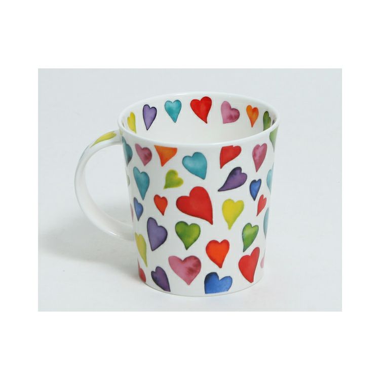 ダヌーン（Dunoon） マグカップ LOMOND レインボーハート WARM HEARTS