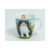 ダヌーン（Dunoon） マグカップ NEVIS おすまし白黒猫 HAPPY CATS BLACK