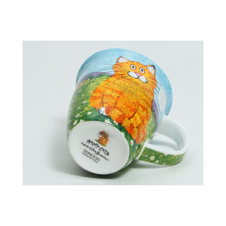 ダヌーン（Dunoon） マグカップ NEVIS おすましトラ猫 HAPPY CATS GINGER